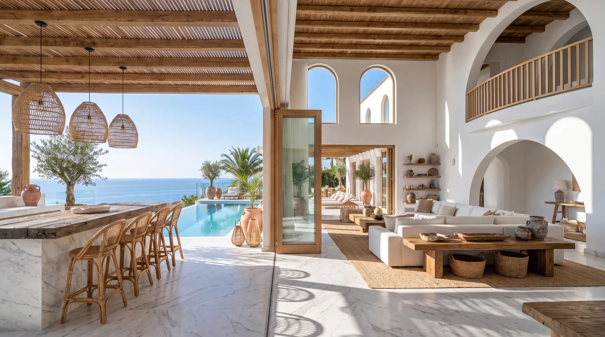Villa Piedra Caliza | Boho & Mediterránea